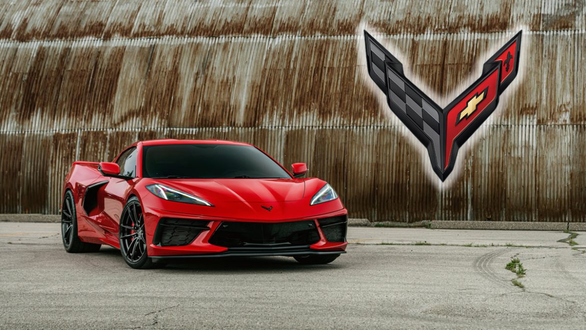 2021 Corvette in Torch Red
