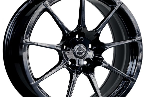 Callaway Corvette C8 Wheel in Black Chrome