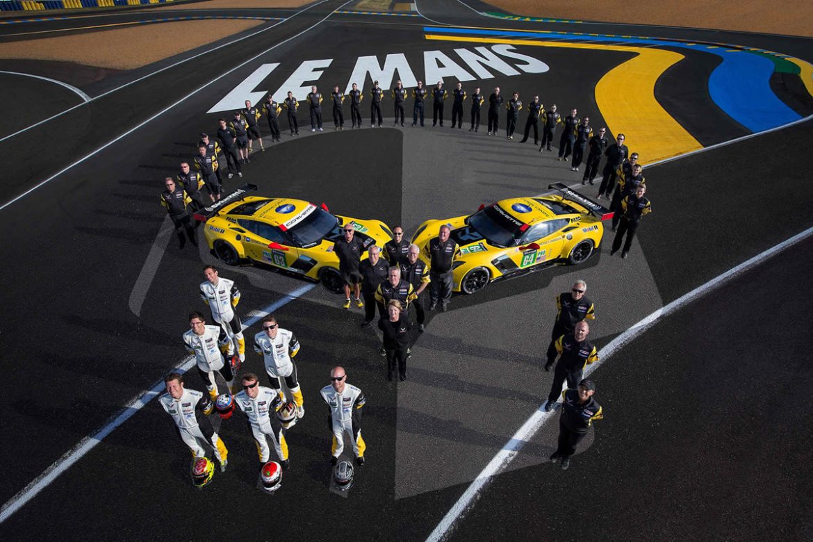 Corvette Racing Team at Le Mans