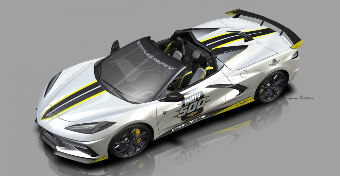 Chevrolet Shares Original Designs That Led to the 2021 Corvette Indy Pace Car