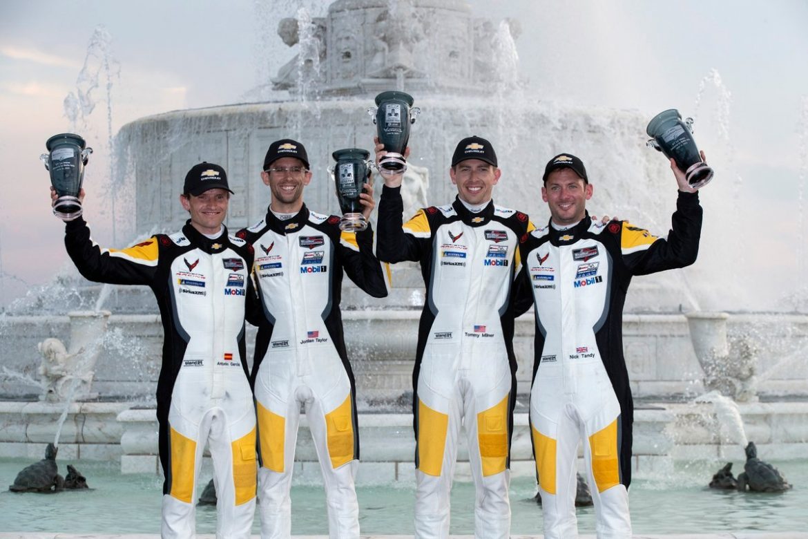 CORVETTE RACING AT DETROIT 2021: Milner, Tandy Win Battle of Corvette C8.Rs at Belle Isle
