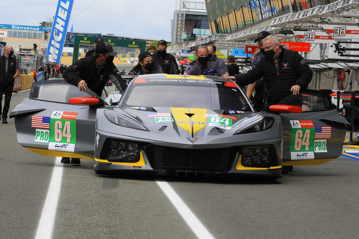 CORVETTE RACING AT LE MANS: Tandy Puts No. 64 C8.R in Hyperpole