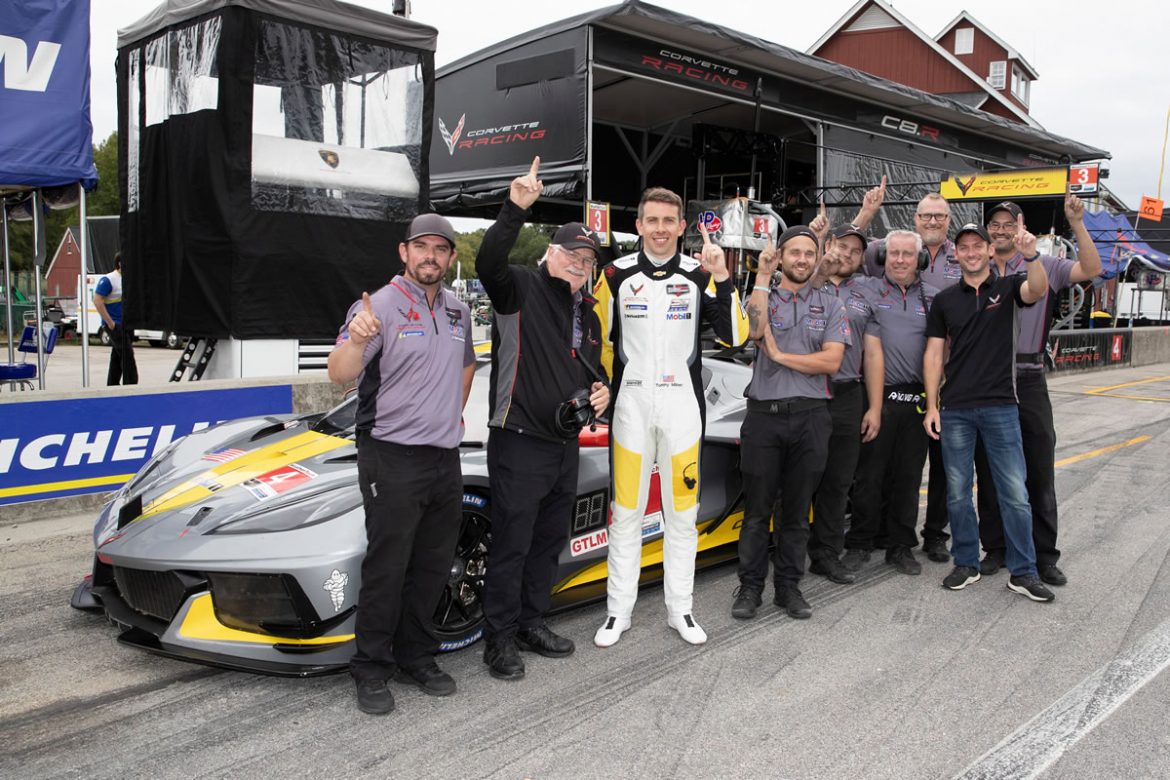 Scenes from #MichelinVIR, Friday Edition. Busy day with two practices and qualifying, which ended w/ @TommyMilner on the overall pole for Saturday #Corvette #C8R