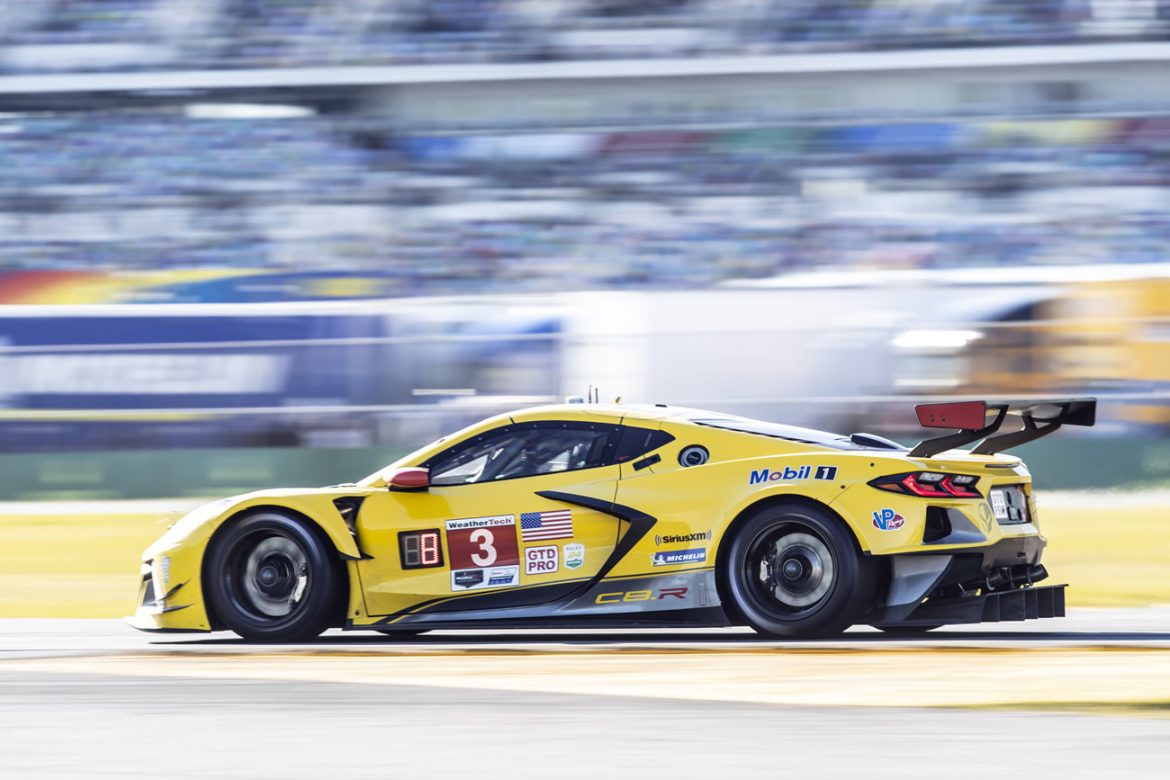 Corvette Racing made it through the Rolex 24 at Daytona on Sunday and gained valuable information in their new GT Daytona (GTD) PRO configuration