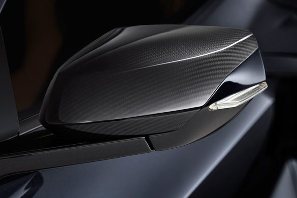 C8 Corvette Carbon Fiber Mirror Caps