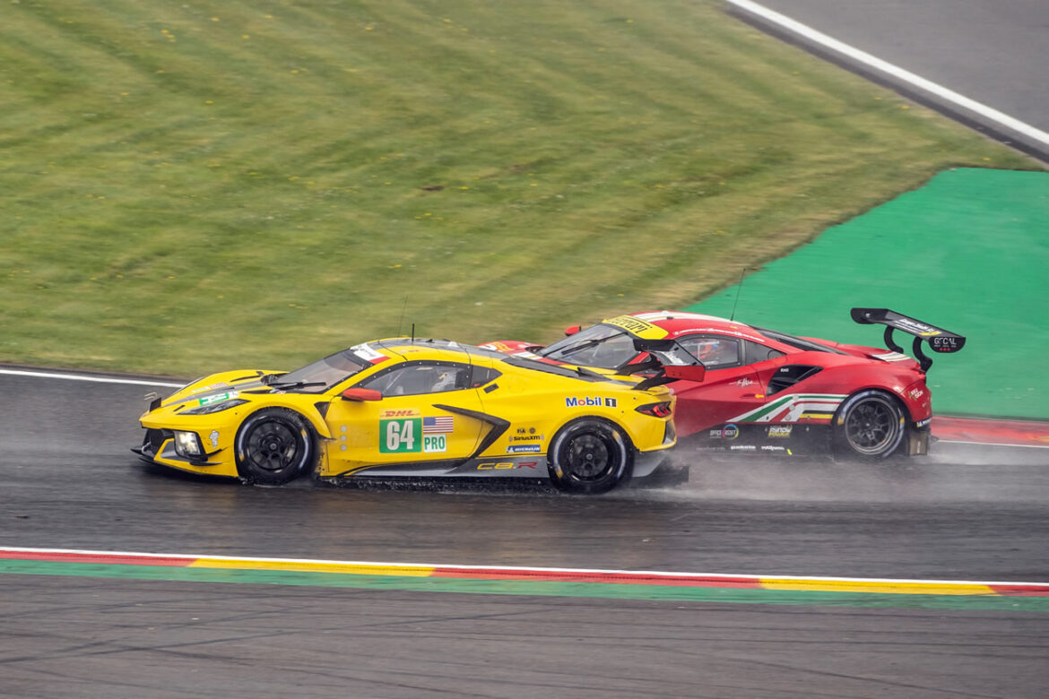 Weather and bad luck conspired against the Corvette Racing team resulting in a fourth place class finish for the No. 64 Mobil 1/SiriusXM Corvette C8.R