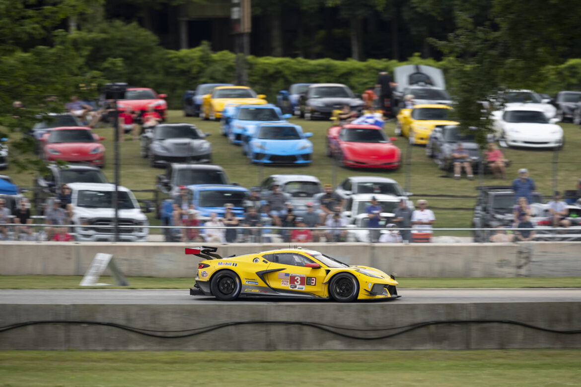 Corvette Racing came home third in class Sunday at Road America in the IMSA Fastline SportsCar Weekend.