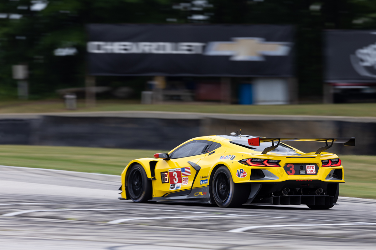Corvette Racing came home third in class Sunday at Road America in the IMSA Fastline SportsCar Weekend.