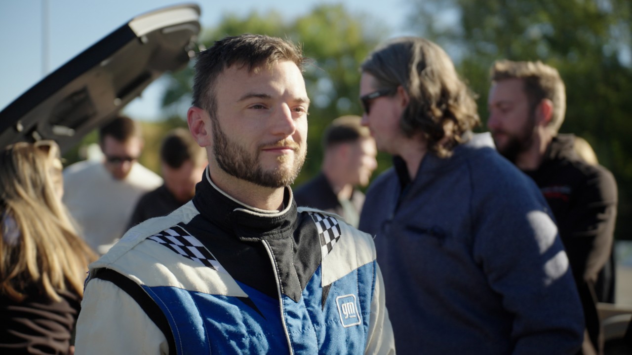 Corvette development engineer and test driver Stefan Frick.